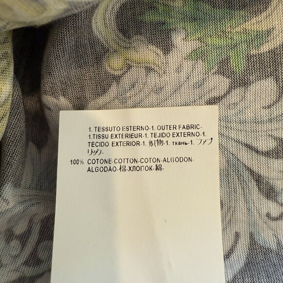 Versace Medusa Head with Chains Rare Limited Edition Large Tshirt. One of a Kind - Picture 4 of 16